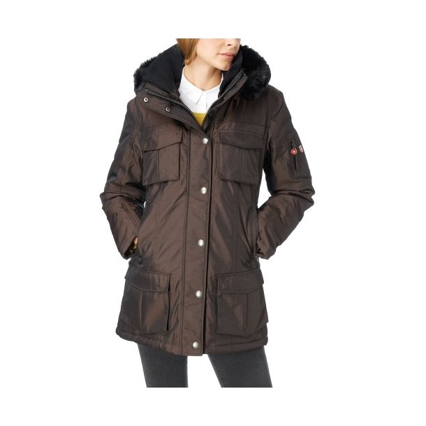 Wellensteyn Schneezauber, damejakke i m�rk brun